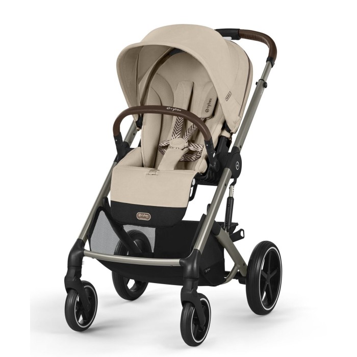 Коляска Cybex Balios S Lux TPE 2 в 1 Almond Beige 