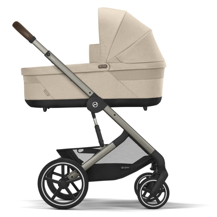 Коляска Cybex Balios S Lux TPE 2 в 1 Almond Beige 