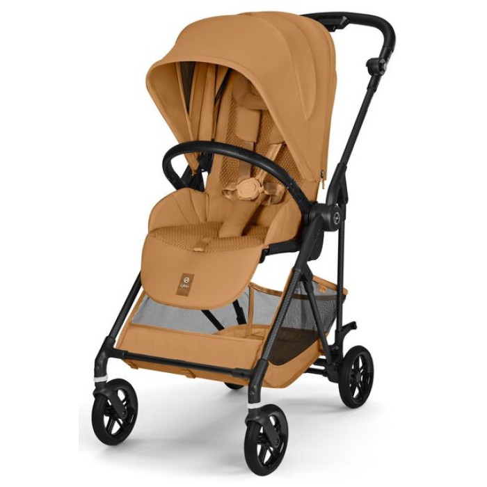 Візок Melio Carbon Cinnamon Yellow (з бампером)