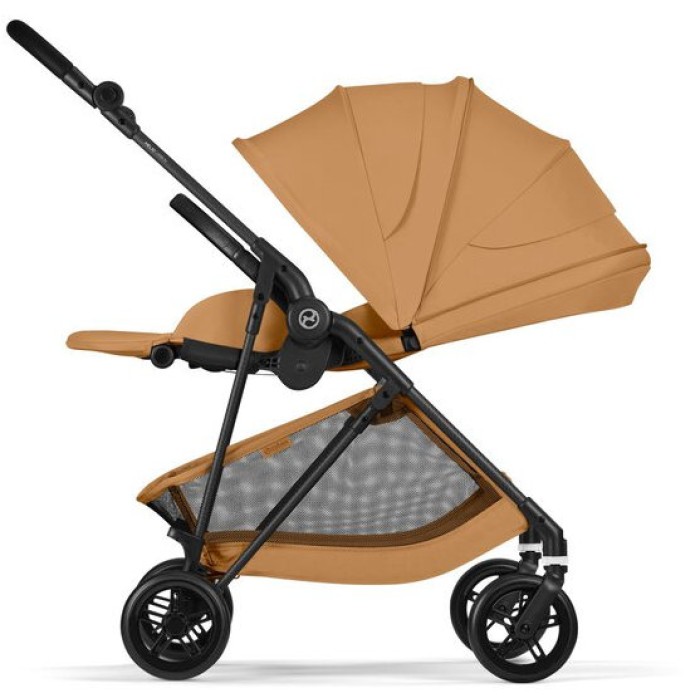 Візок Melio Carbon Cinnamon Yellow (з бампером)