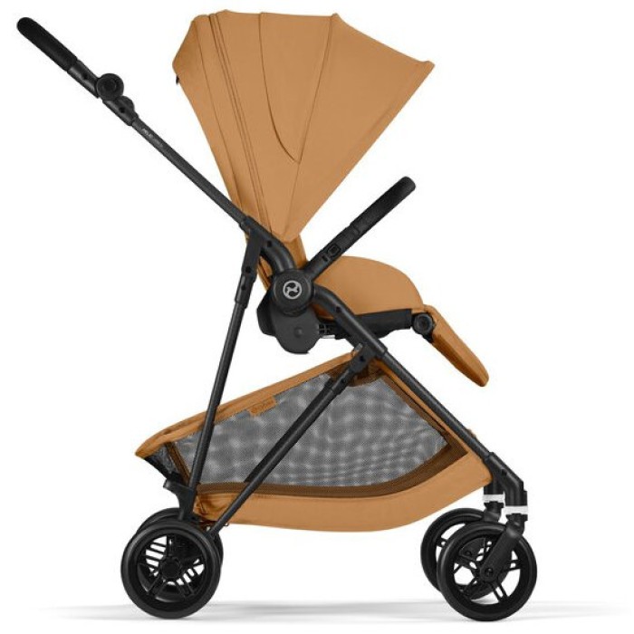 Візок Melio Carbon Cinnamon Yellow (з бампером)