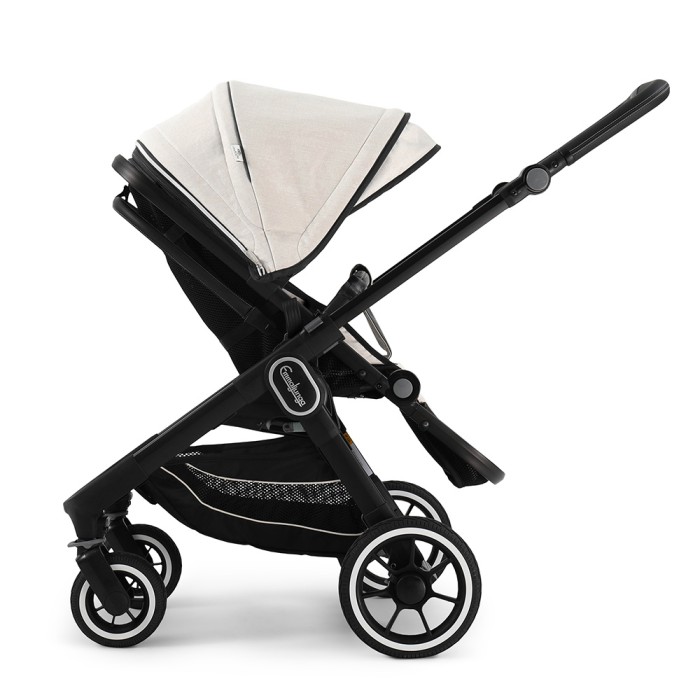 Прогулянкова коляска Emmaljunga NXT60 Black ERGO Lounge Beige