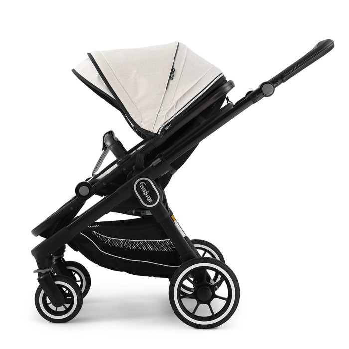 Прогулянкова коляска Emmaljunga NXT60 Black ERGO Lounge Beige