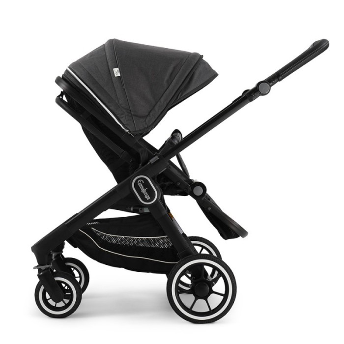 Коляска Emmaljunga NXT60 Black ERGO Lounge Black 2 в 1