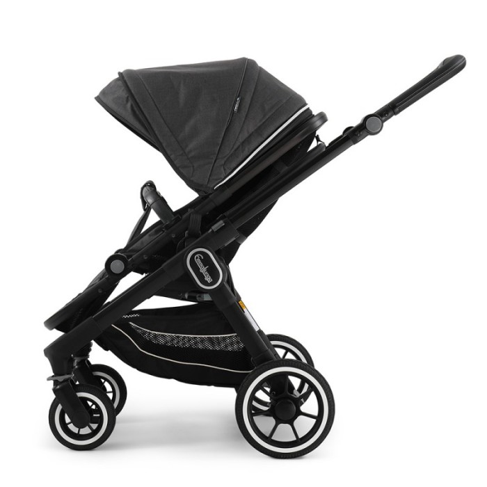 Коляска Emmaljunga NXT60 Black ERGO Lounge Black 2 в 1