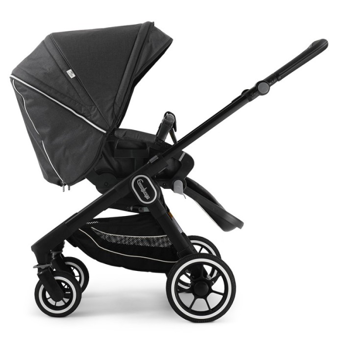 Прогулянкова коляска Emmaljunga NXT60 Black FLAT Lounge Black