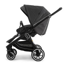 Stroller Emmaljunga NXT60 Black FLAT Lounge Black