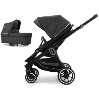 Коляска Emmaljunga NXT60 Black ERGO Lounge Black 2 в 1