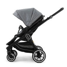 Stroller Emmaljunga NXT60 Black ERGO Lounge Grey