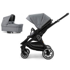 Коляска Emmaljunga NXT60 Black ERGO Lounge Grey 2 в 1