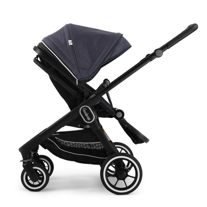 Прогулянкова коляска Emmaljunga NXT60 Black ERGO Lounge Navy