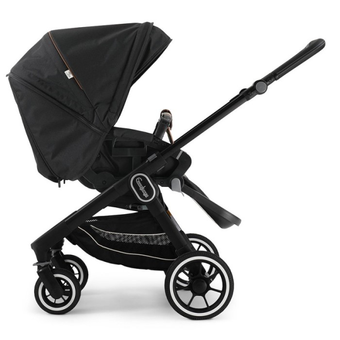 Прогулянкова коляска Emmaljunga NXT60 Black FLAT Outdoor Black