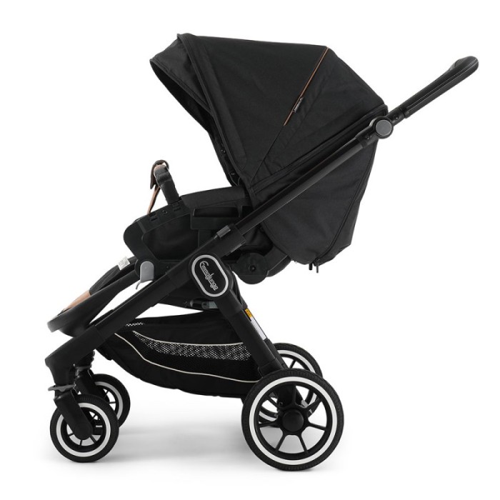 Прогулянкова коляска Emmaljunga NXT60 Black FLAT Outdoor Black