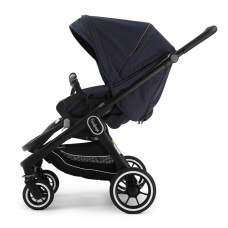 Stroller Emmaljunga NXT60 Black FLAT Outdoor Navy
