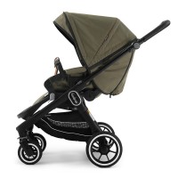 Stroller Emmaljunga NXT60 Black FLAT Outdoor Olive