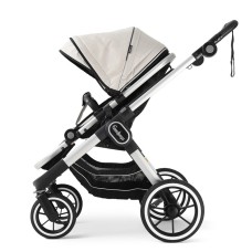 Прогулянкова коляска Emmaljunga NXT90 Silver ERGO Lounge Beige