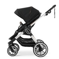 Прогулянкова коляска Emmaljunga NXT90 Silver ERGO Outdoor Black