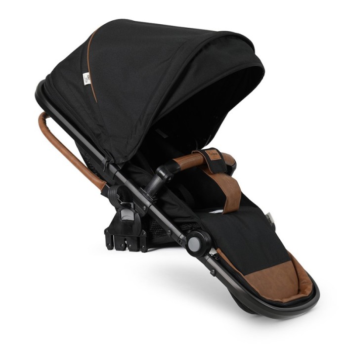 Прогулянкова коляска Emmaljunga NXT90 Silver ERGO Outdoor Black