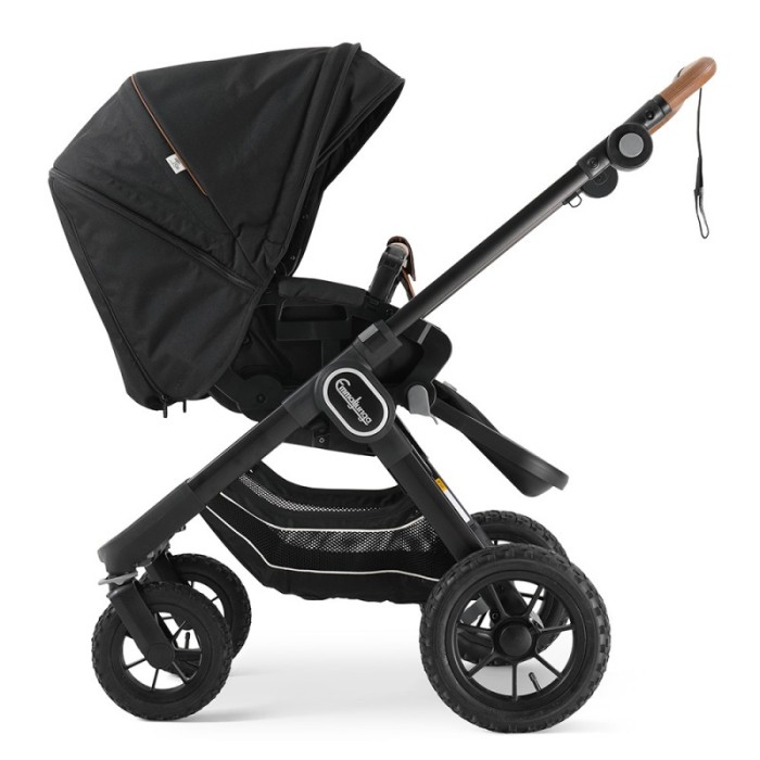 Прогулянкова коляска Emmaljunga NXT90 Black Outdoor AIR FLAT Outdoor Black