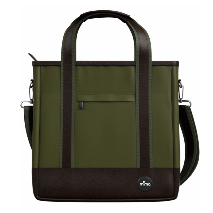 Mima Zigi sporty changing bag olive green