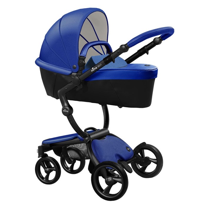 Stroller Mima Xari Royal Blue chassis Black BB starter pack Denim Blue