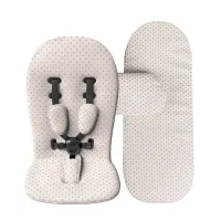 S113SB - Starter set (seat cover, seat belts, shoulder pads, mattress) - Sandy Beige
