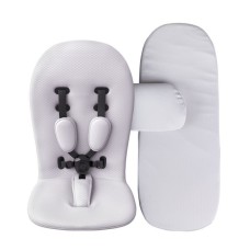 S113SW-стартовій набір  Stone White (білий) (Фартух, накладка на сидіння, ремінь, підплічники)
