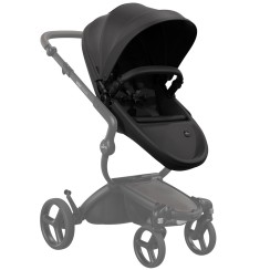 AS601110 - Xari Max Seat box Black (Сидіння, навіс, кришка заднього кошика, кришка переднього кошика, рукав для ручки, бампер та рукав, дощовик)