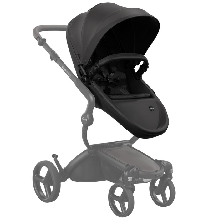 AS601110 - Xari Max Seat box Black (Сидіння, навіс, кришка заднього кошика, кришка переднього кошика, рукав для ручки, бампер та рукав, дощовик)