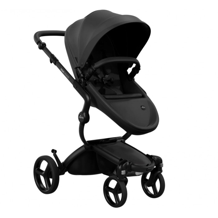 Прогулянкова коляска Mima Xari Max black шасі Black стартовий набір Black