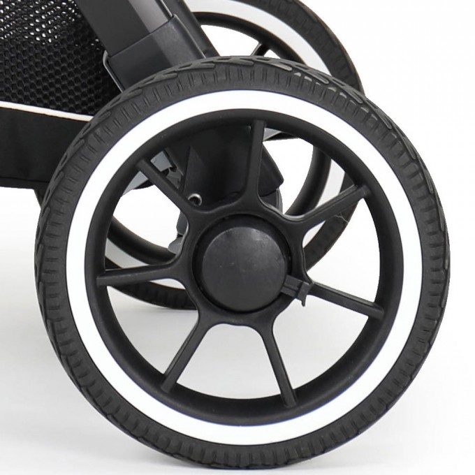 Прогулянкова коляска Emmaljunga NXT60 Black FLAT Outdoor  Black Eco