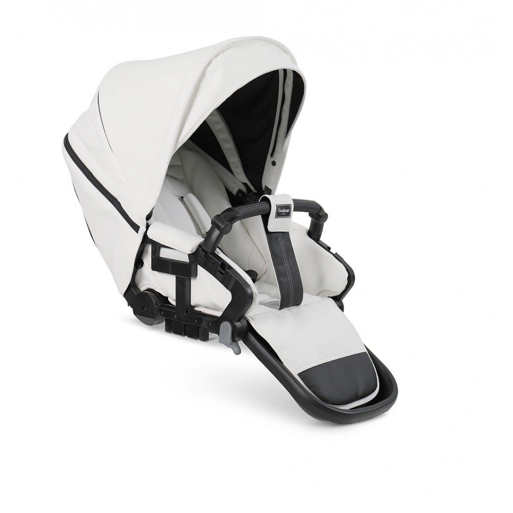 Emmaljunga white leather hot sale